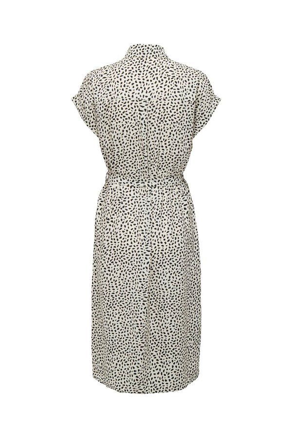 Only Midi shirt dress white