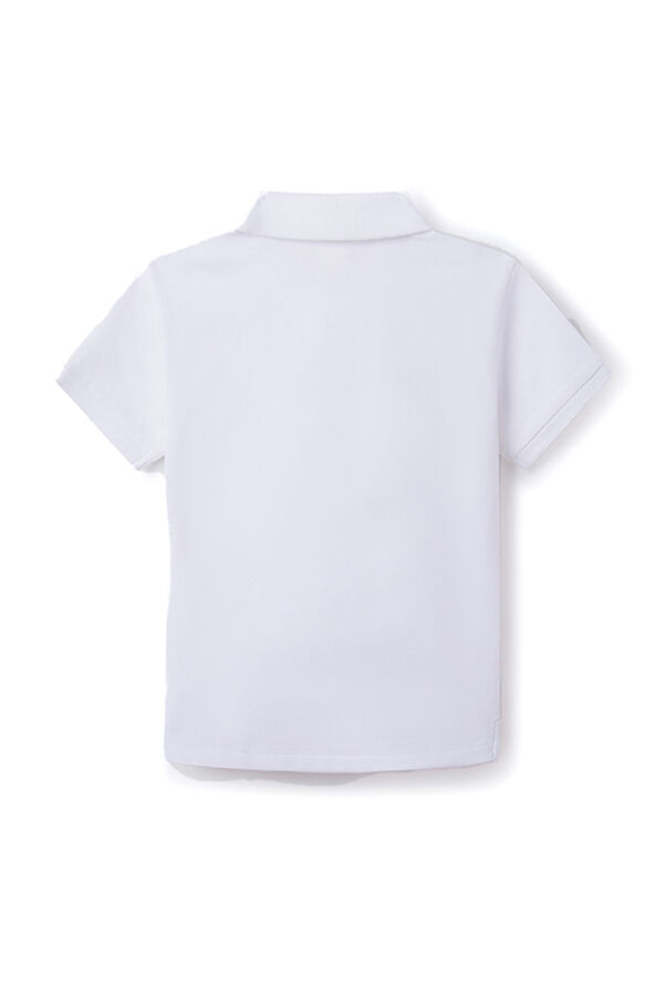 Springfield Boys' essential polo shirt white