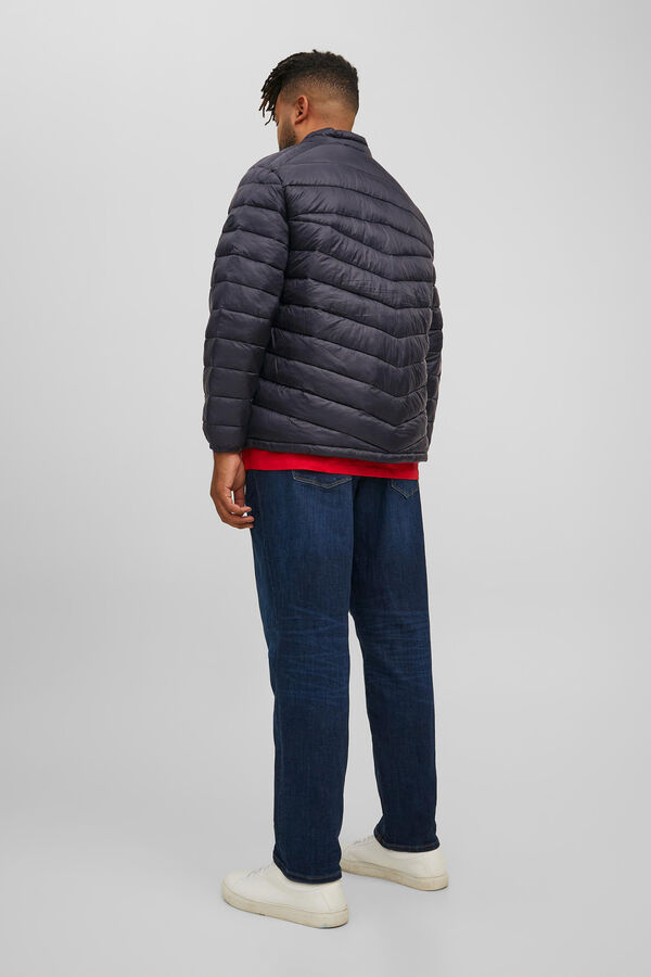Springfield PLUS quilted puffer jacket crna
