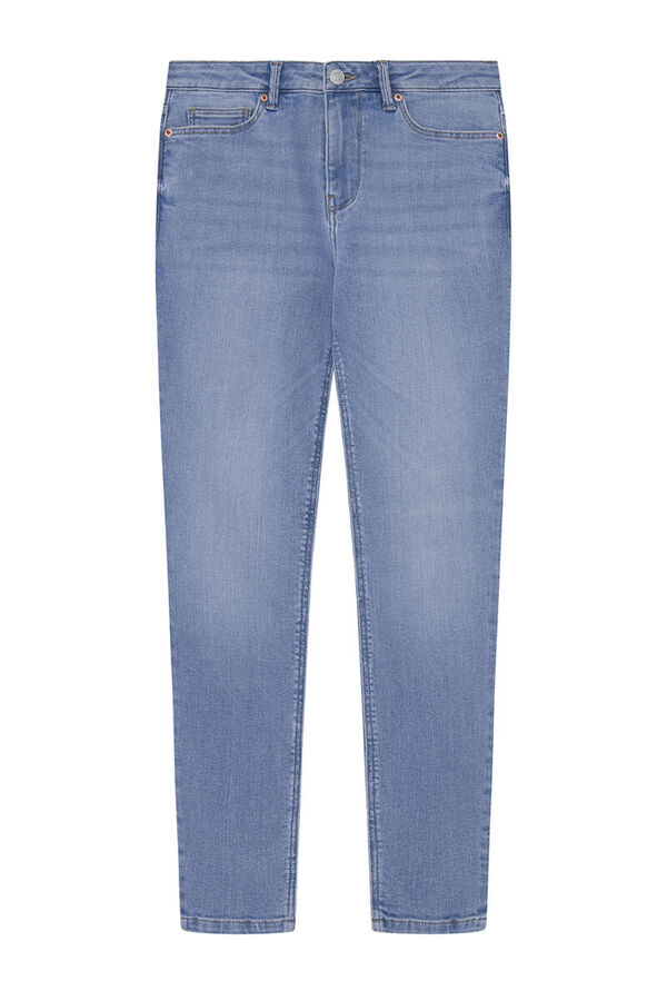 Springfield Jeans Slim Cropped blau