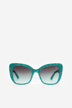 Springfield Gafas de sol Shiny con glitter turquesa turquesa