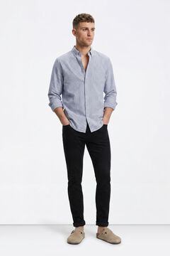 Tiffosi Camisa Regular Fit Oxford Rayas