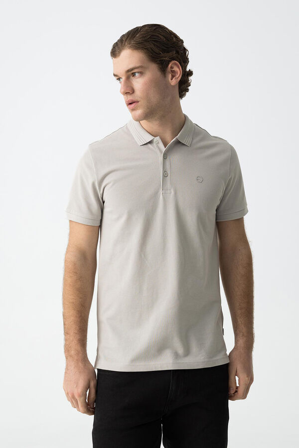 Tiffosi Essential polo shirt  grey