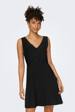 Only Vestido curto de al&ccedil;as