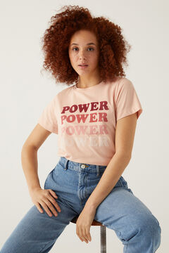 Springfield T-shirt graphique rose