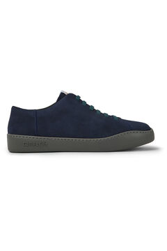 Springfield Blue leather sneakers türkiz