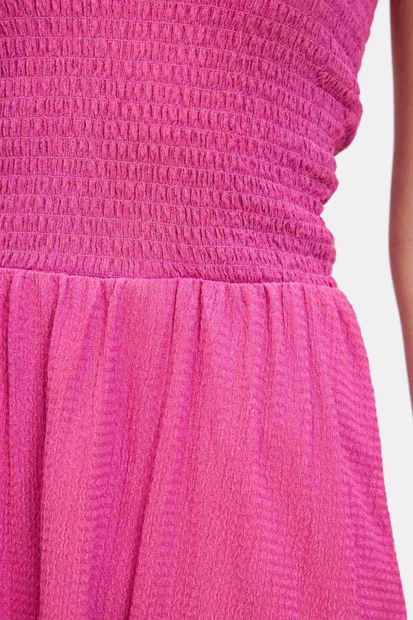 Inside Bandeau mini dress pink