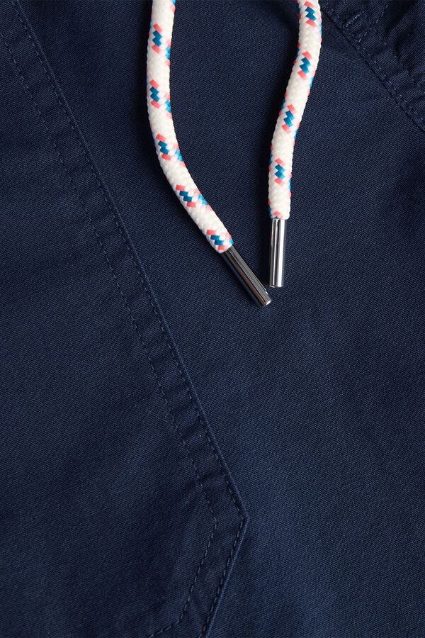 Jack & Jones PLUS Cotton jogger shorts blue