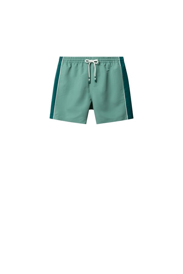 Springfield Plain V-shaped swimwear green