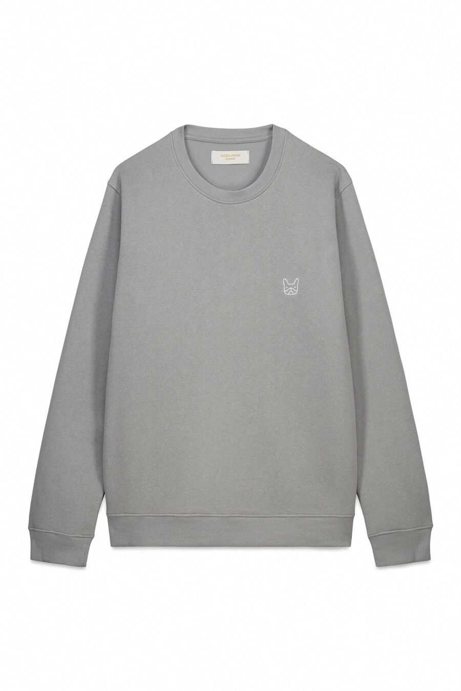 Sudadera suave cuello redondo