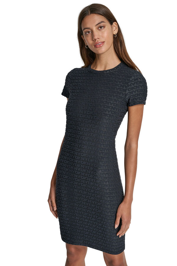 DKNY Monogram dress black