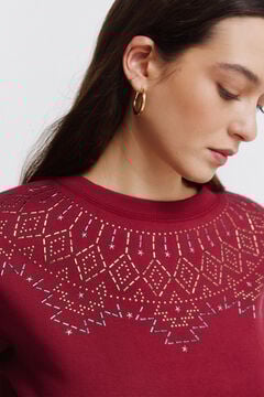 Springfield Duks sa boho kragnom i aplikacijama