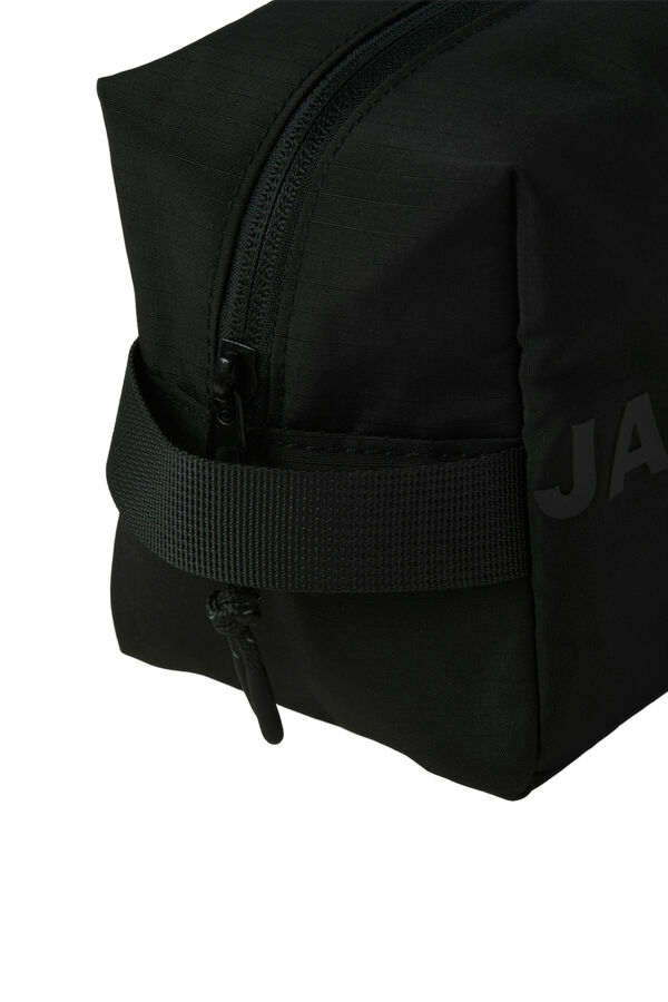 Jack & Jones Kosmetiktasche Logo Schwarz