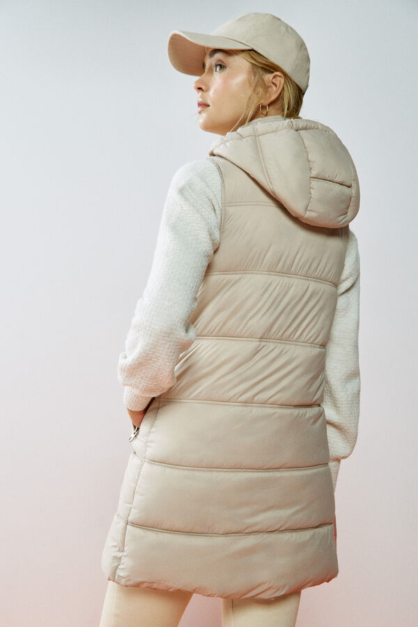 Springfield Colete Acolchoado Poli&eacute;ster Reciclado cru