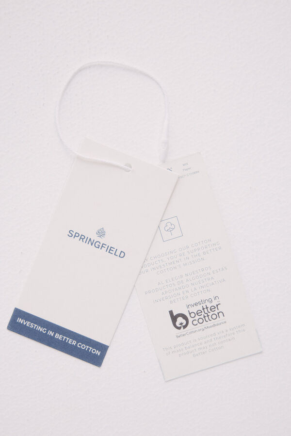 Springfield "Snoopy's sarcasm club" T-shirt grey