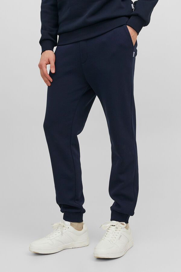 Jack & Jones regular fit tracksuit bottoms blue
