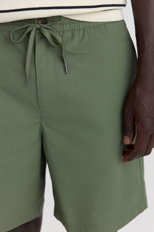 Springfield Bermuda l&eacute;g&egrave;re coupe confort beige