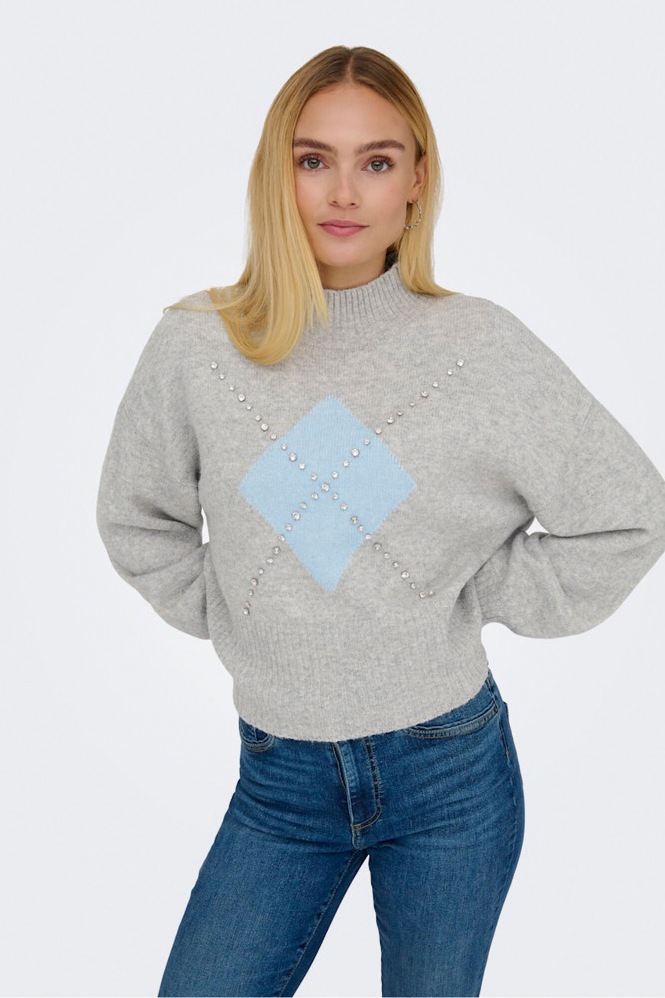 Only Jersey con apliques joya