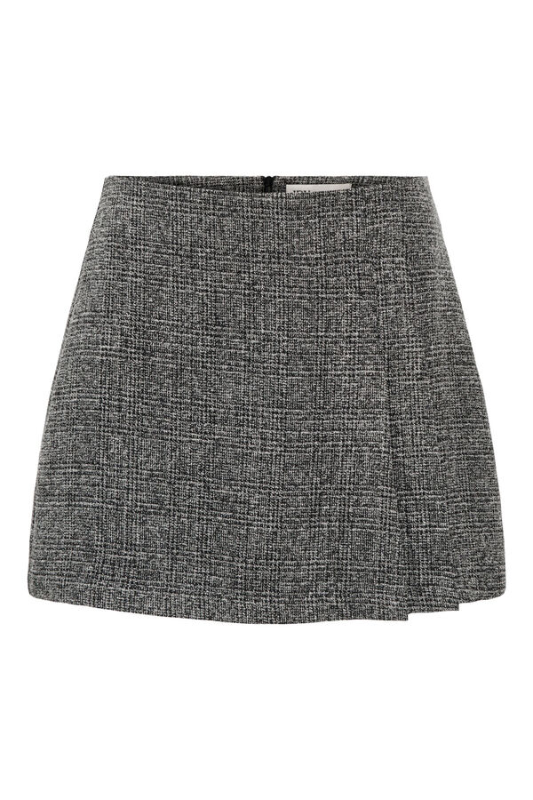JDY Falda corta estampada negro