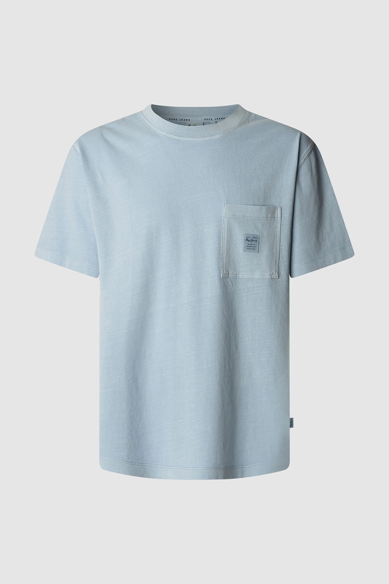 Pepe Jeans Camiseta de manga corta te&ntilde;ida en prenda.