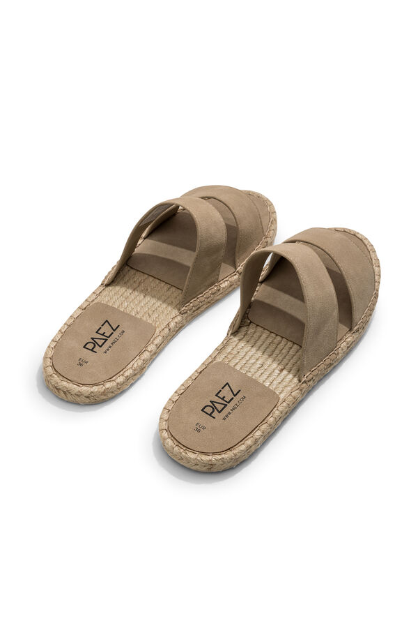 Paez Paez Sandal Straps Vegan Suede Sand nude