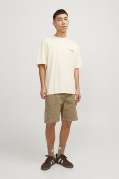 Springfield  Loose fit shorts brown
