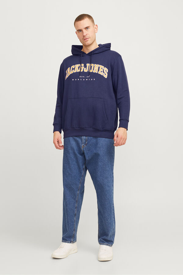 Jack & Jones PLUS Sudadera regular fit PLUS azul