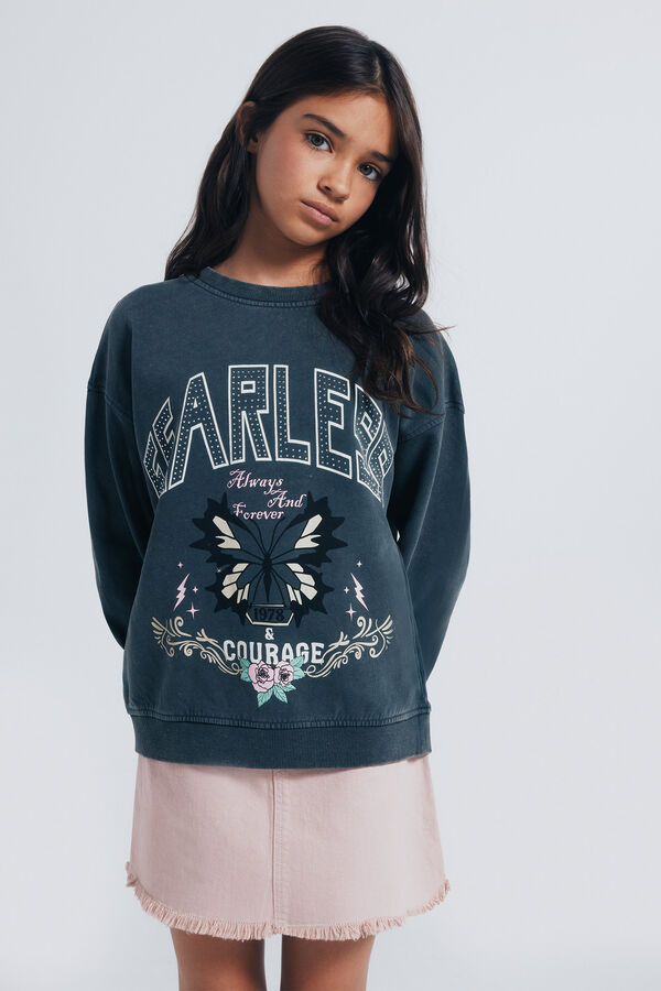 Springfield Kids Falda desflecada niña rosa