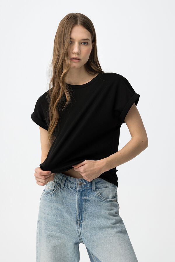 Tiffosi Short-sleeved T-shirt noir