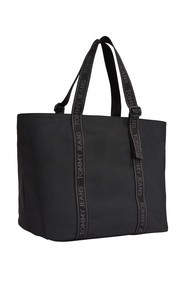 Springfield Bolso tote de mujer Tommy Jeans negro