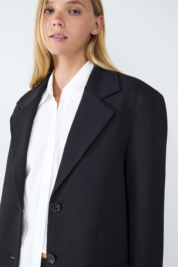 Balmohk Blazer oversized preto