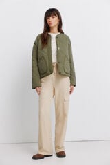 Springfield Cotton cargo trousers brown