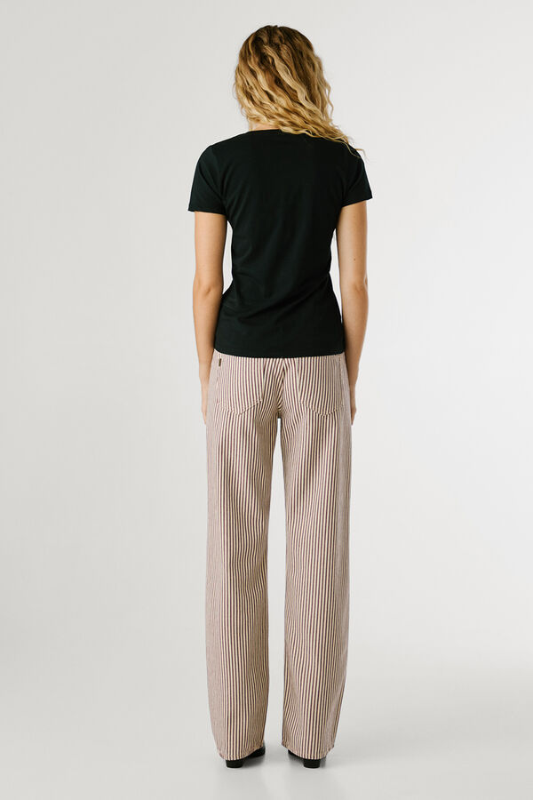 Pepe Jeans Slim-fit logo t-shirt black