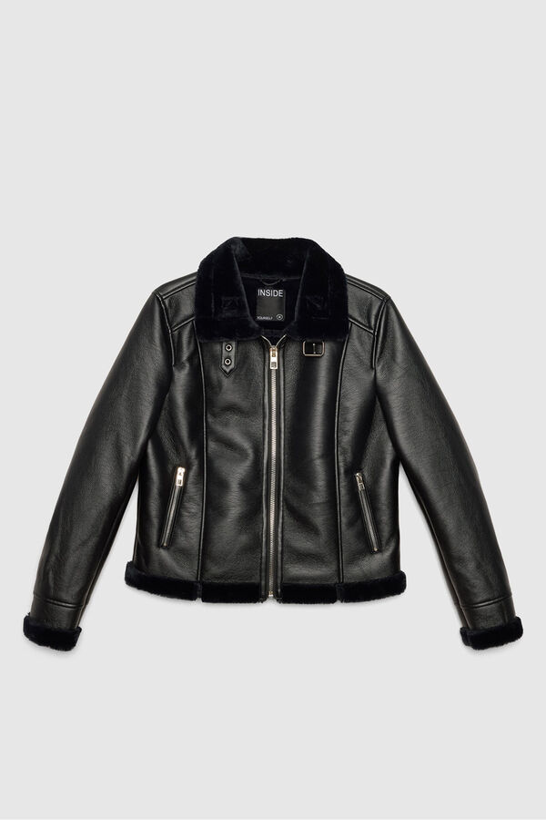 Inside Cazadora Doble Faz negro