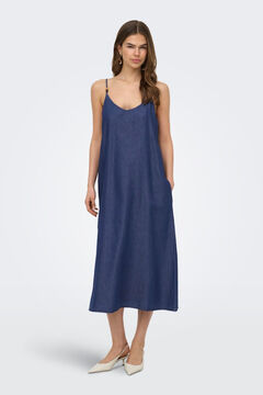 Only Vestido largo denim