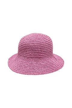 Springfield Chapéu de palha rosa