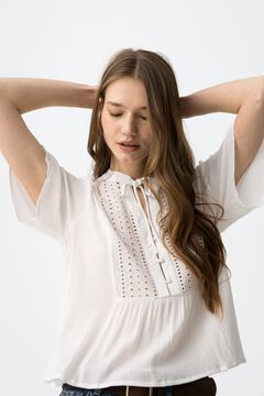 Tiffosi Blusa con encaje