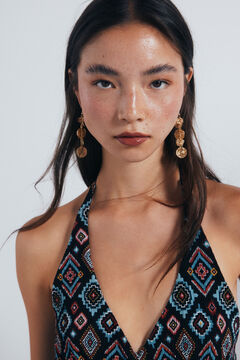 Springfield Pendientes monedas cascadas