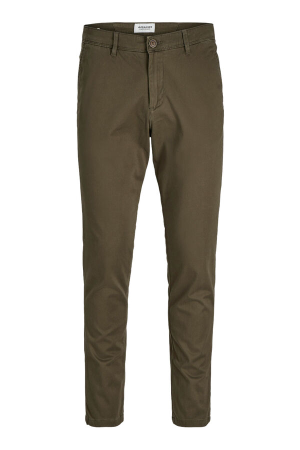 Jack & Jones Slim fit chinos nude