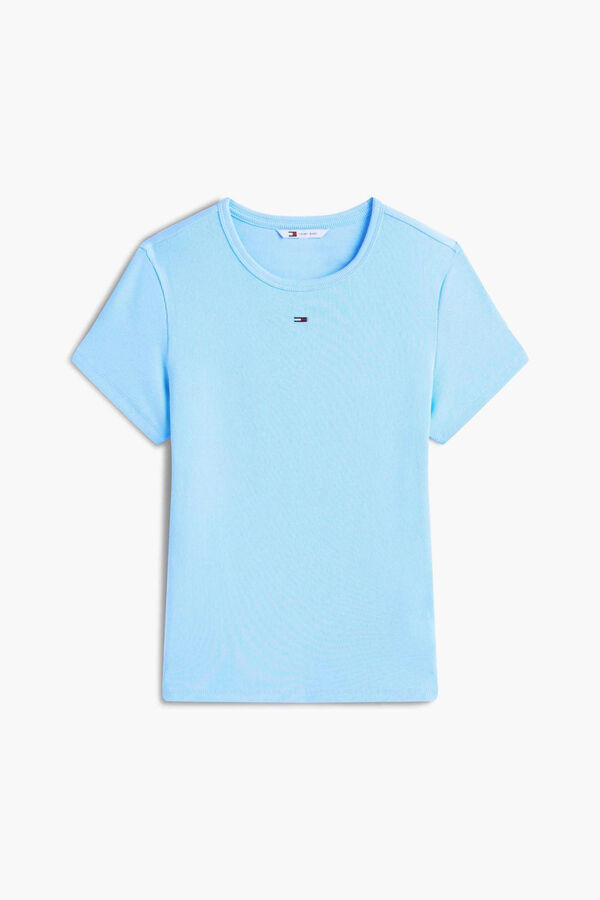 Tommy Jeans T-shirt de manga curta azul