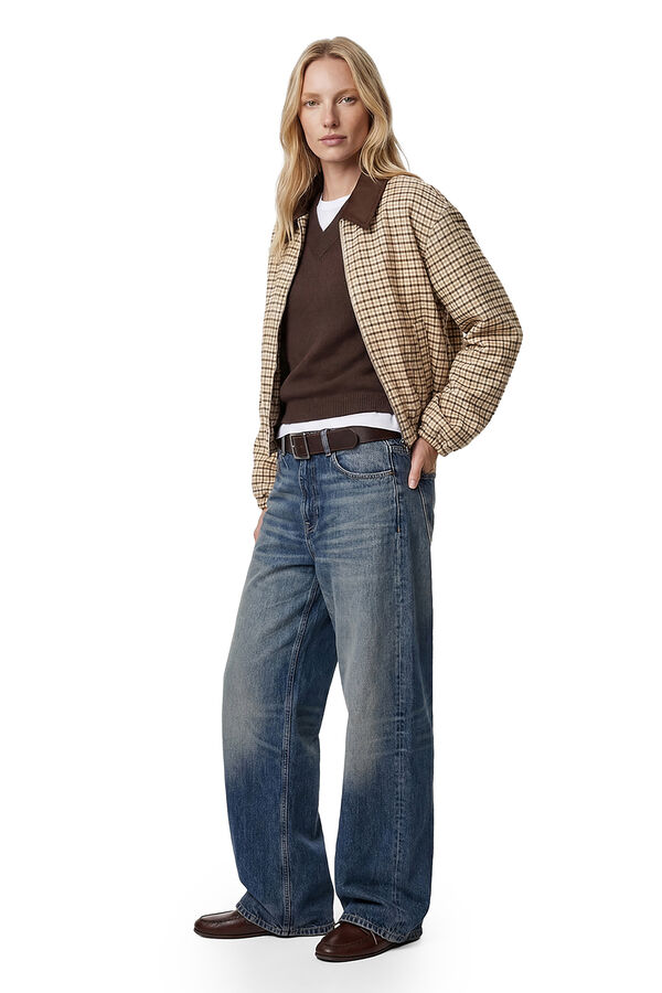 Koton Oversize bomber jacket nude