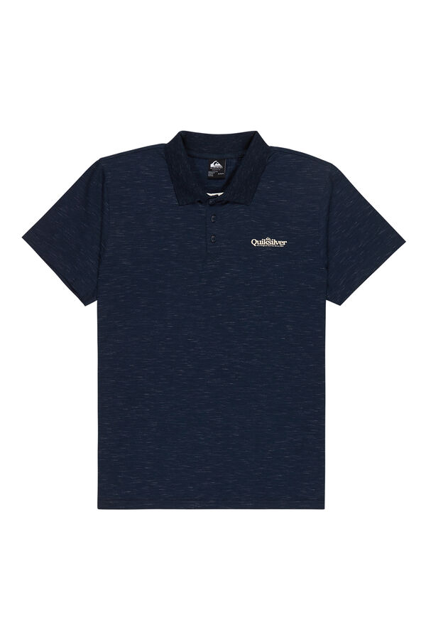 Quiksilver Kurzarm-Poloshirt Blau