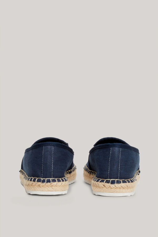 Springfield Tommy Jeans Women espadrilles with logo navy