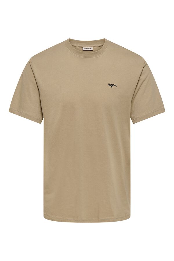 Only & Sons Short sleeve T-shirt gris