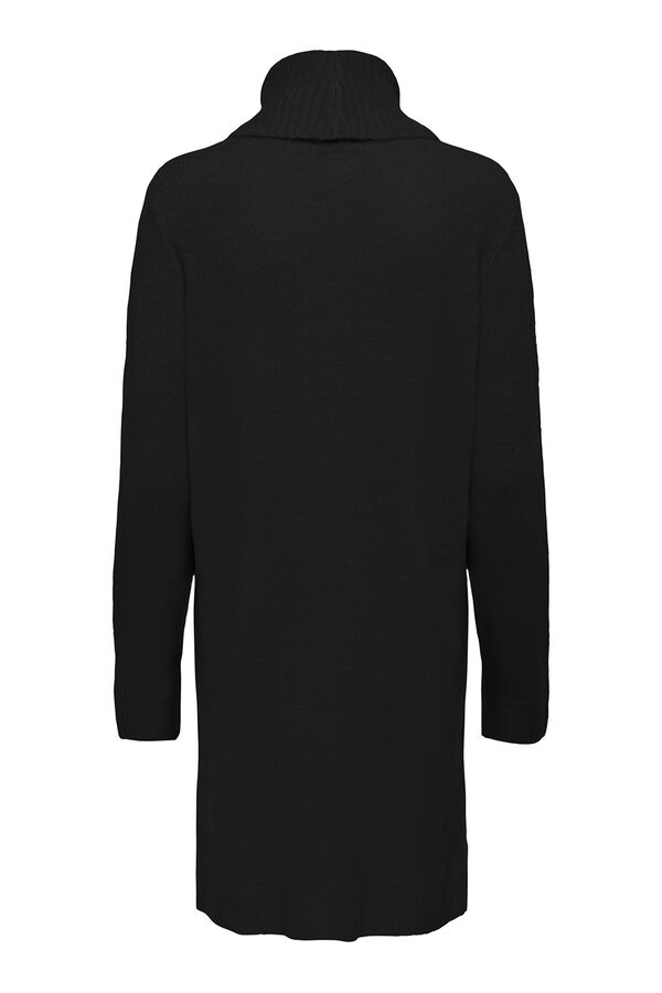 JDY Vestido corto punto negro