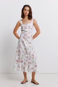 Springfield Square neck midi dress