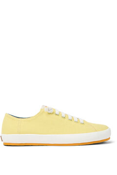 Springfield Sneakers de tejido para mujer amarillo