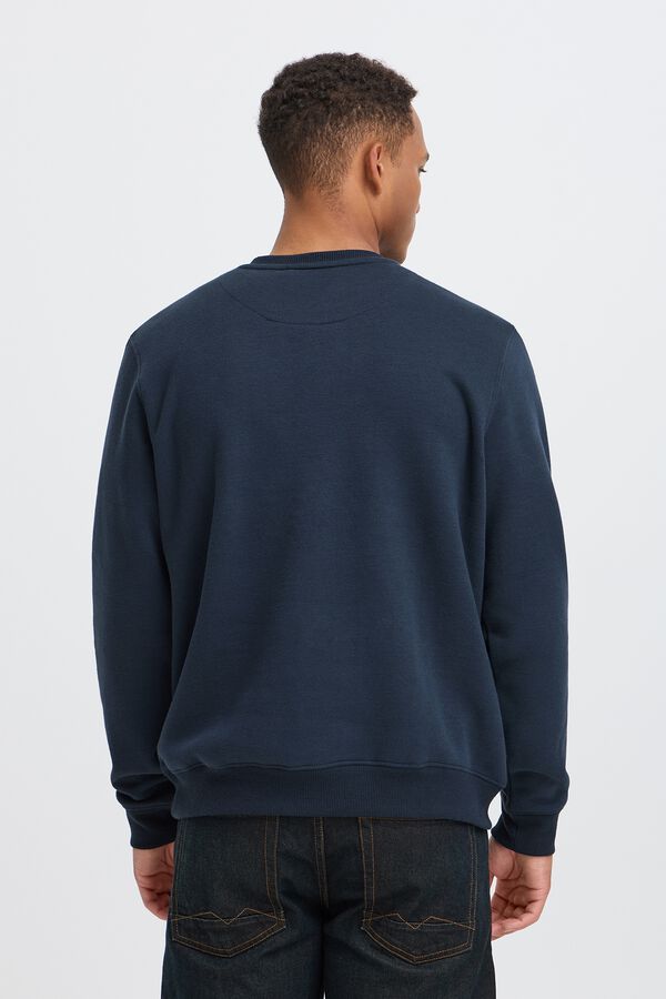 Blend Round neck sweatshirt bleu
