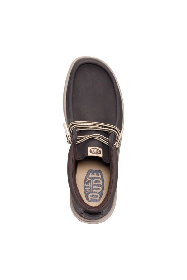 Hey Dude Faux leather ankle boot brown