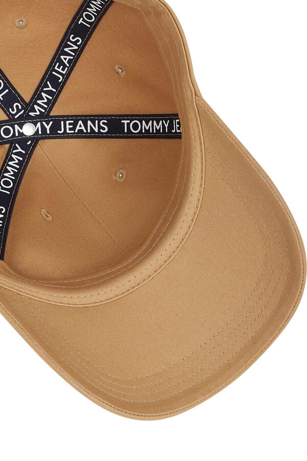 Tommy Jeans Tommy Jeans cap with front logo brown
